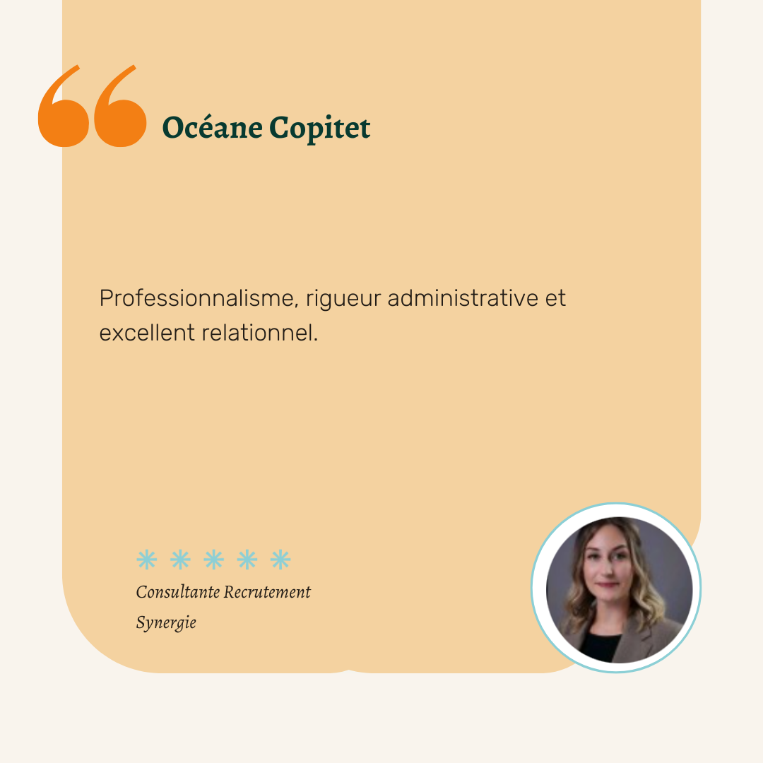 Avis Océane, pour Alice Sautron, INOA Consulting, Consultante à Reims